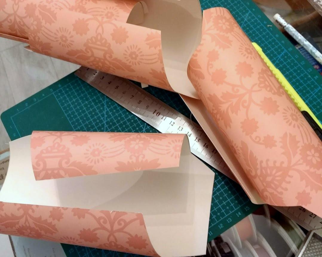 Using a monoprint to create the note cards - image 2 - student project