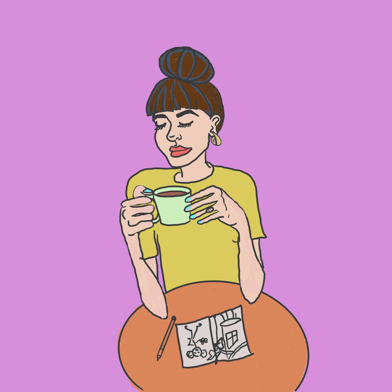 Coffee girl - image 1 - student project