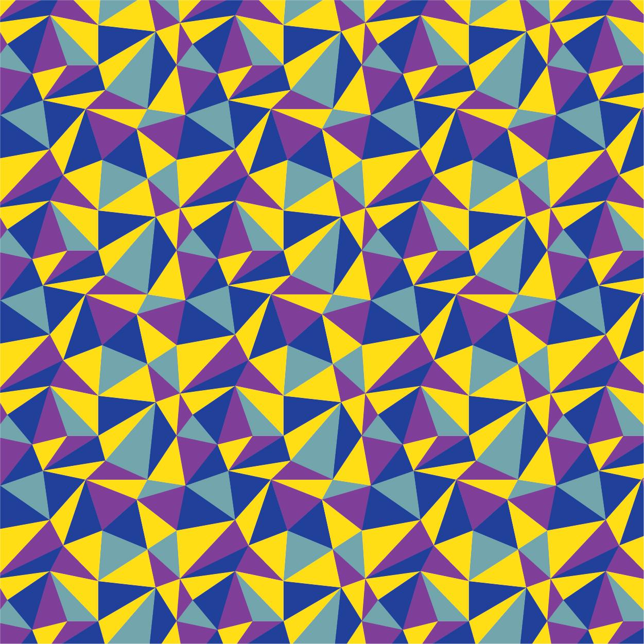 free-form triangle patterns - image 2 - student project
