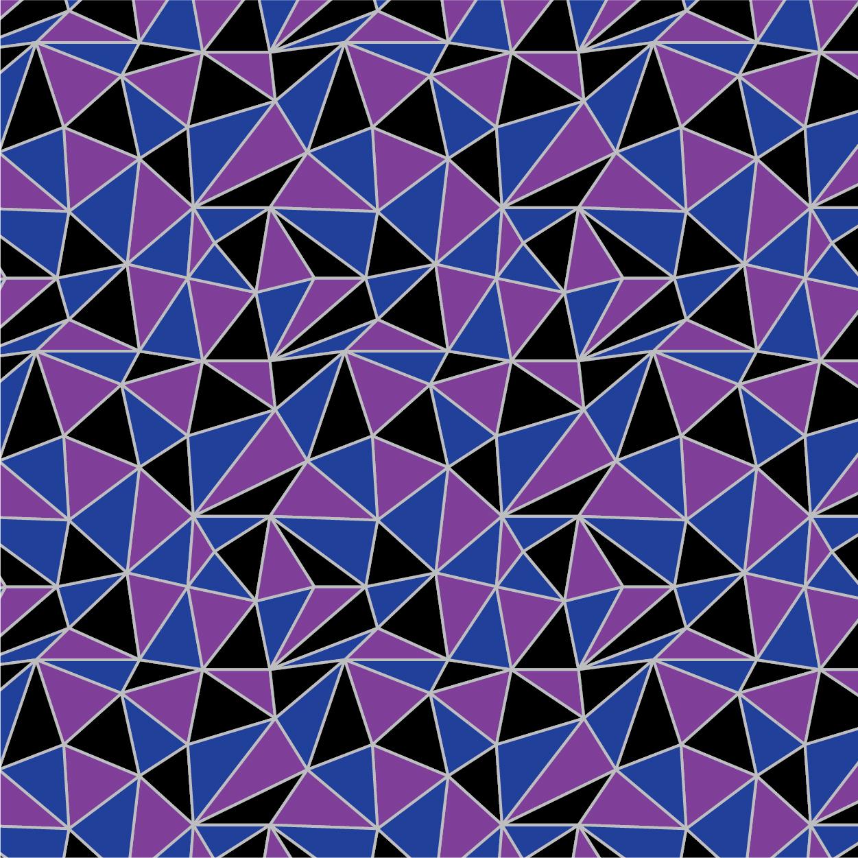 free-form triangle patterns - image 1 - student project