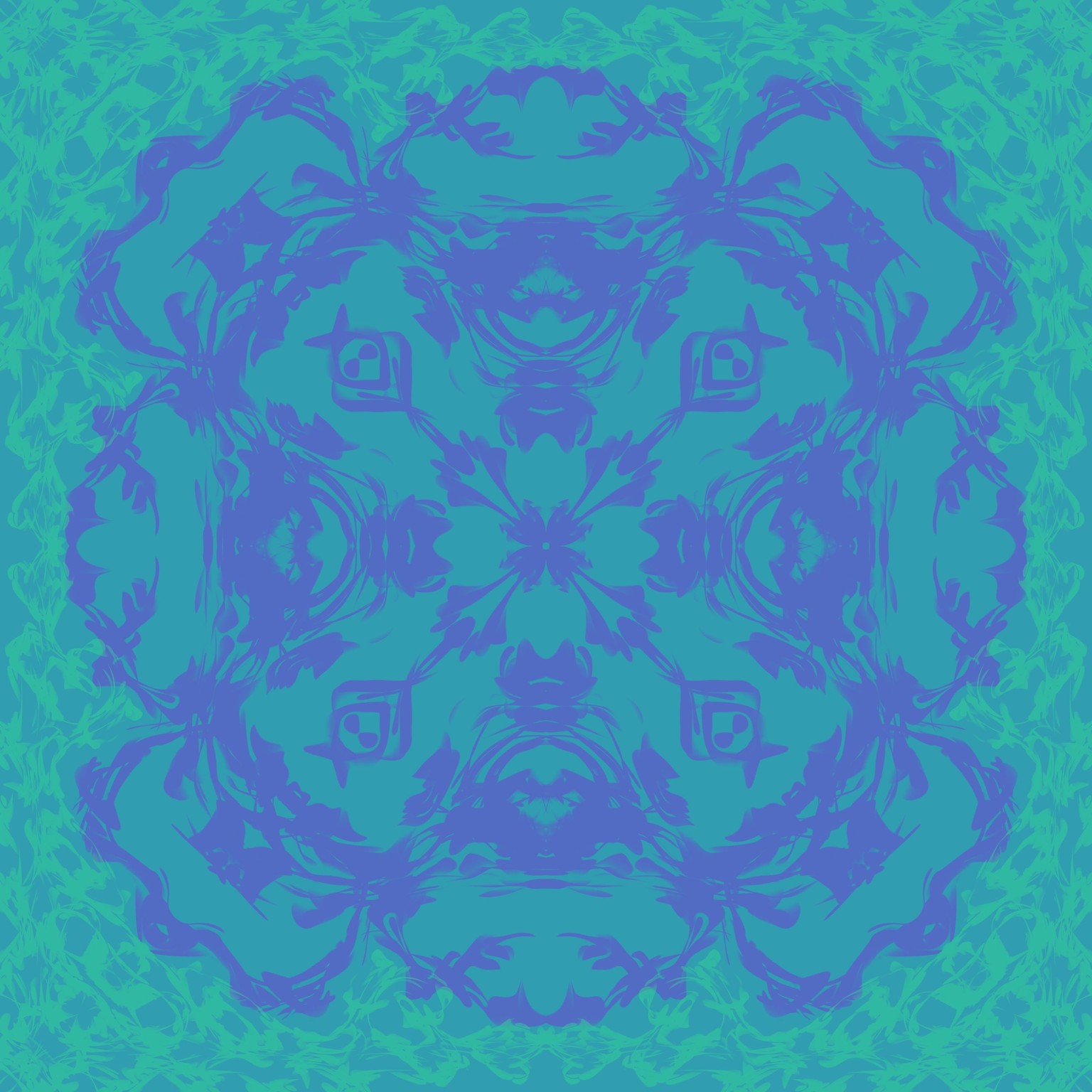 Class inspired symetrical art - image 2 - student project