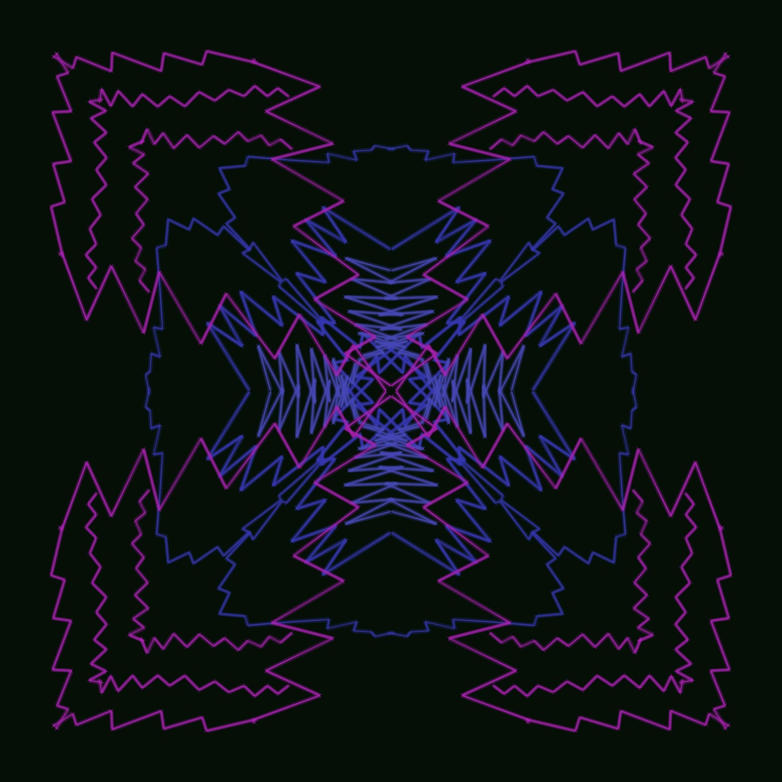 Class inspired symetrical art - image 4 - student project