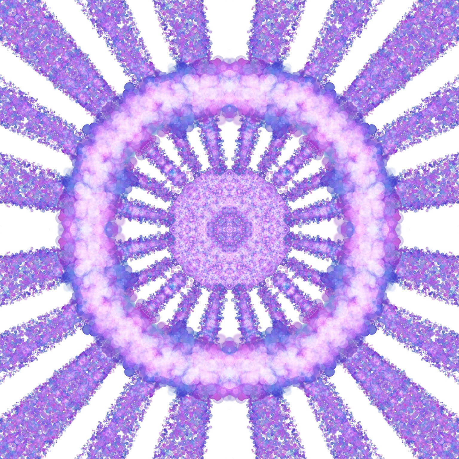 Class inspired symetrical art - image 5 - student project