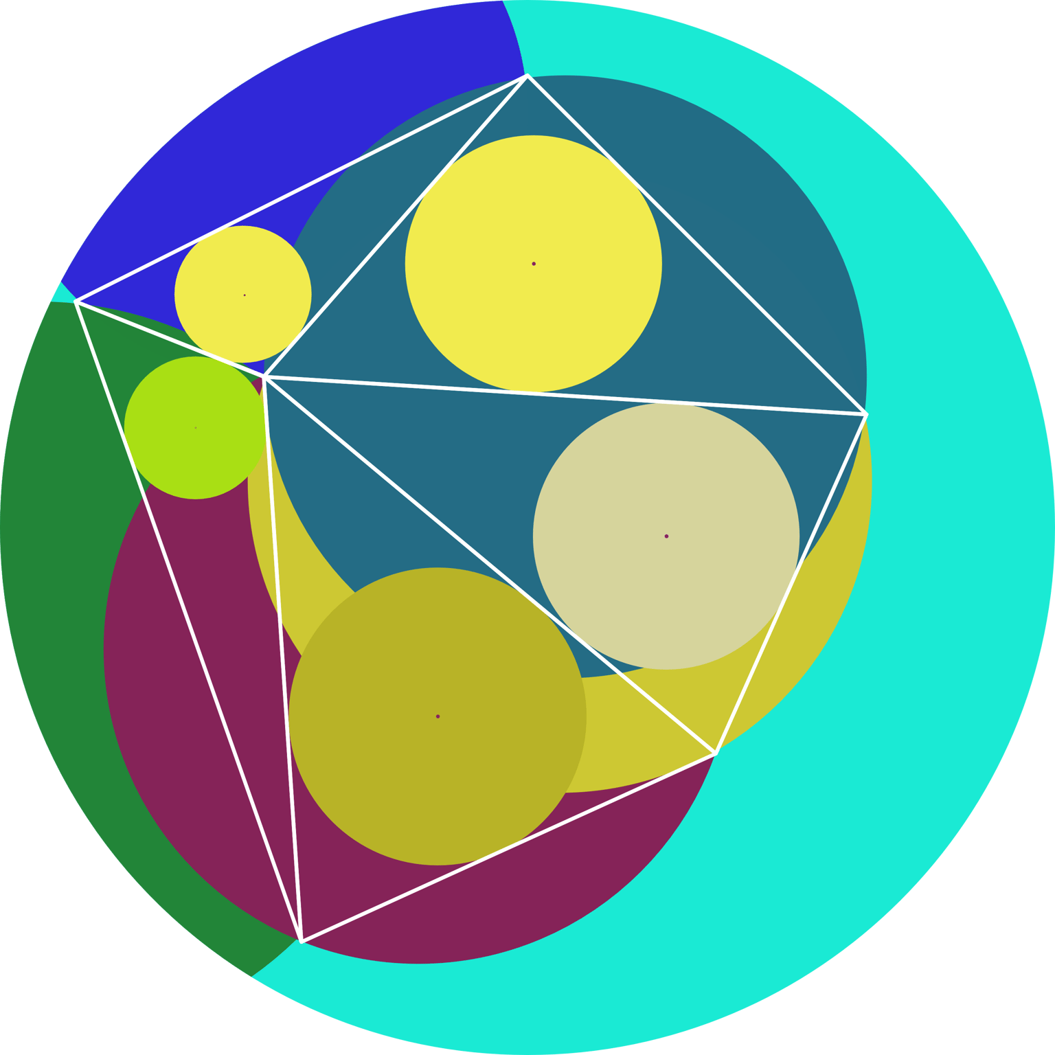 Experiments with Voronoi Diagrams and more - image 2 - student project