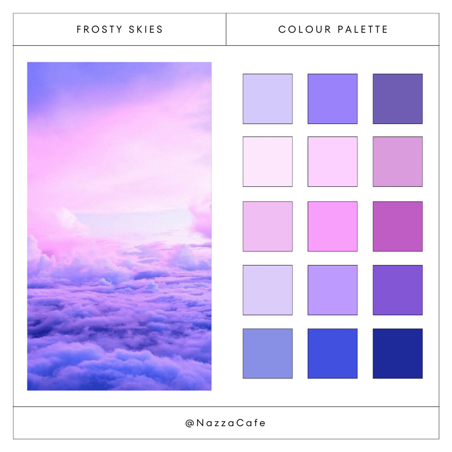 Frosty Skies Colour Palette - image 1 - student project