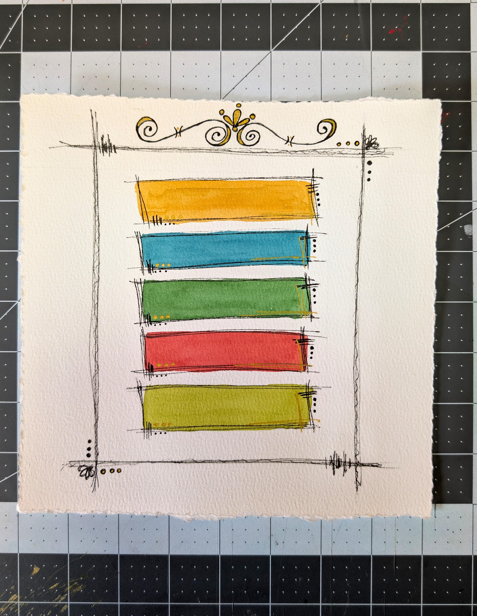 Artful Swatches: CreatingArt with Color Palettes - image 1 - student project