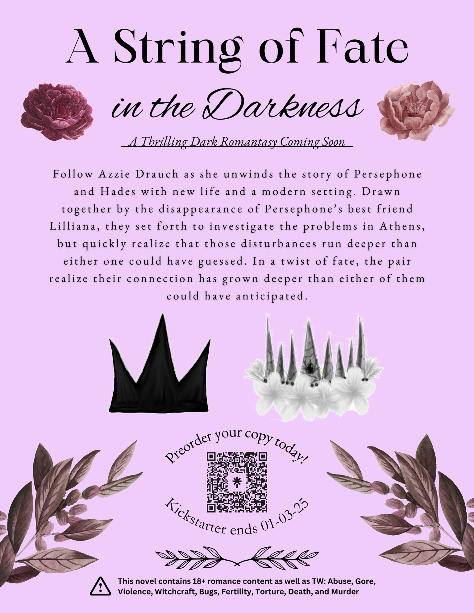 My Flyer Design for Azzie Drauch - image 2 - student project