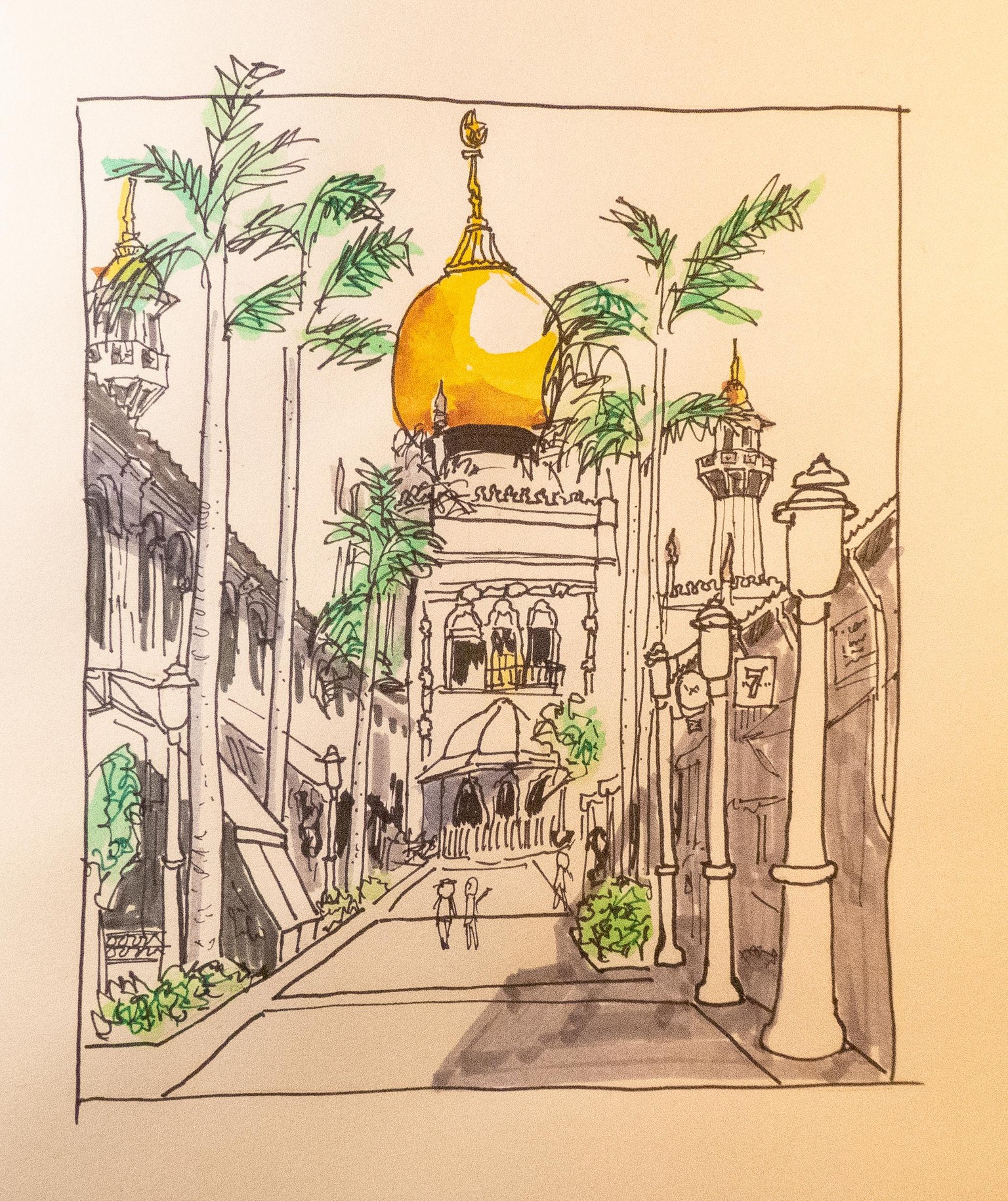 Sultan Mosque - image 1 - student project