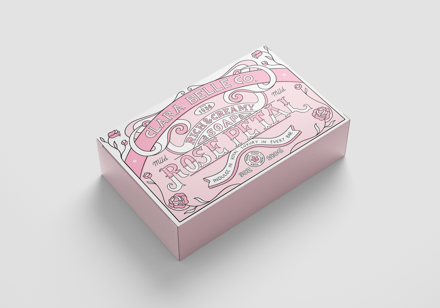 Vintage Soap Packaging Design - image 18 - student project