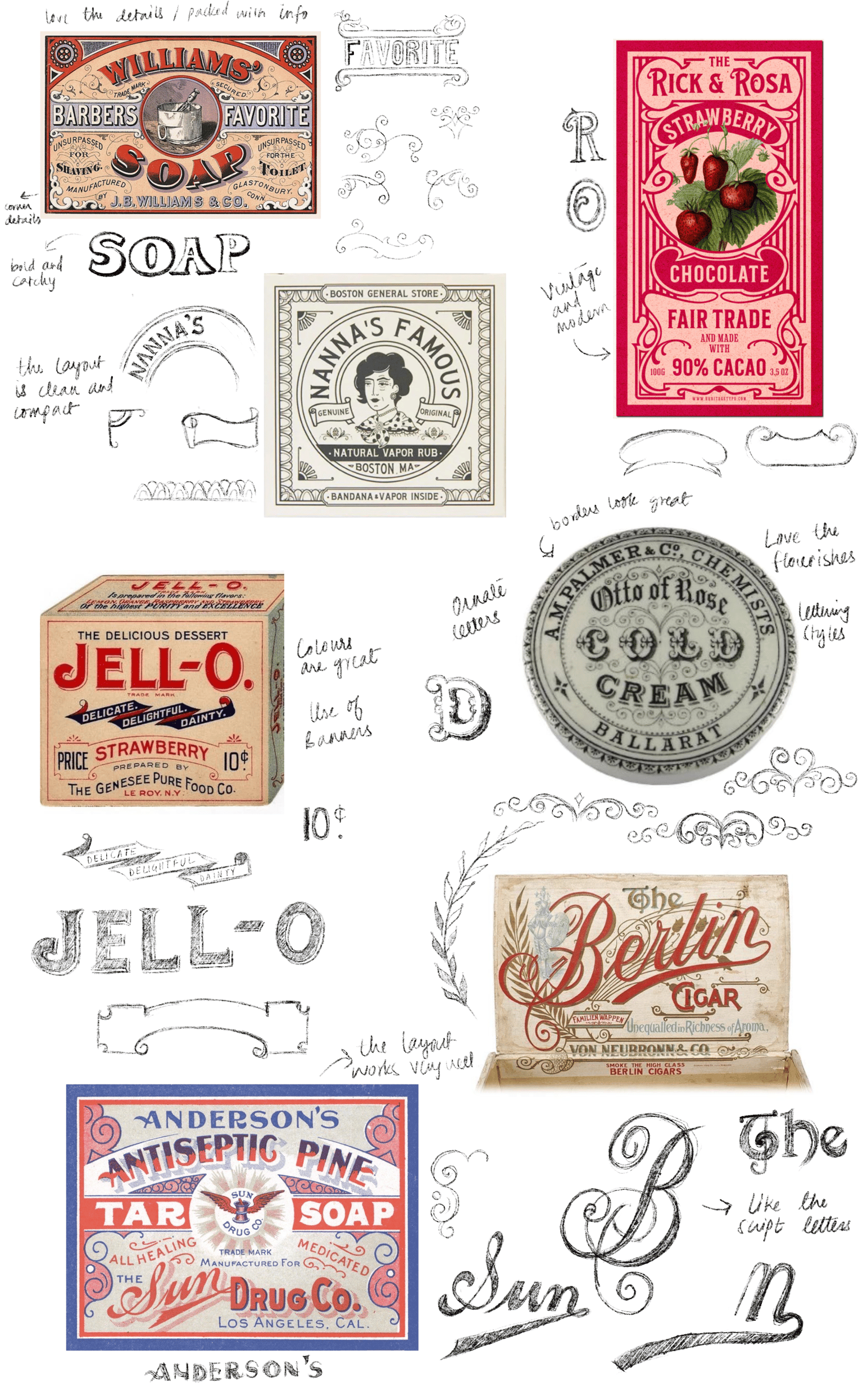 Vintage Soap Packaging Design - image 2 - student project