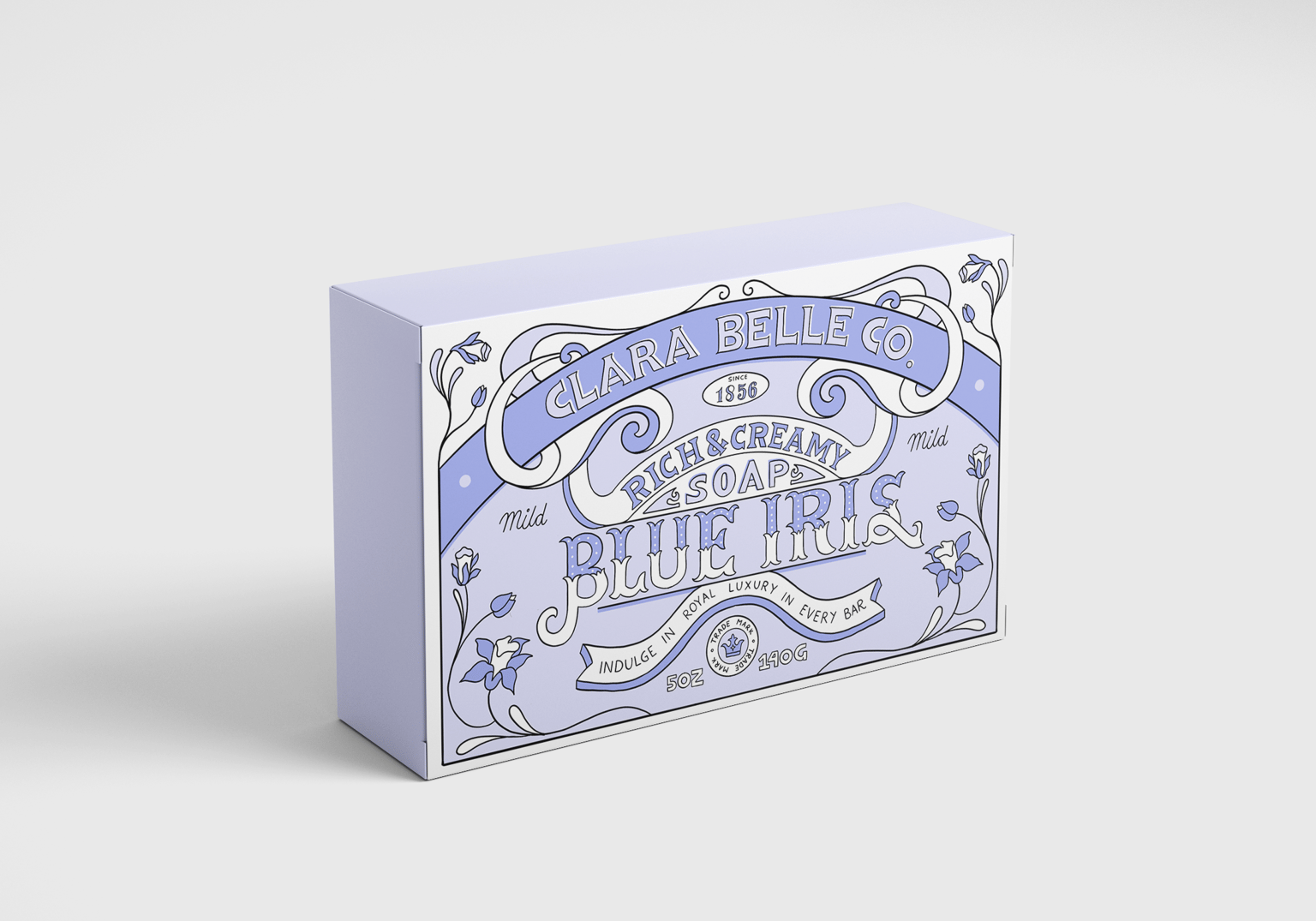 Vintage Soap Packaging Design - image 19 - student project