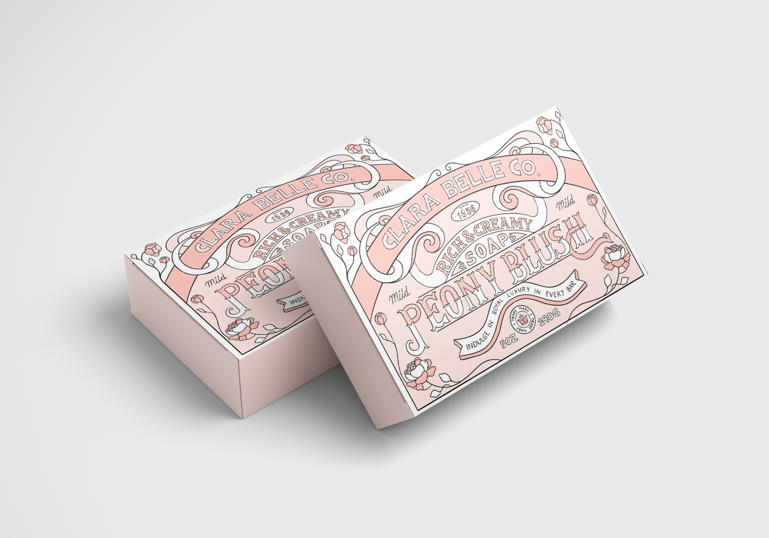 Vintage Soap Packaging Design - image 20 - student project