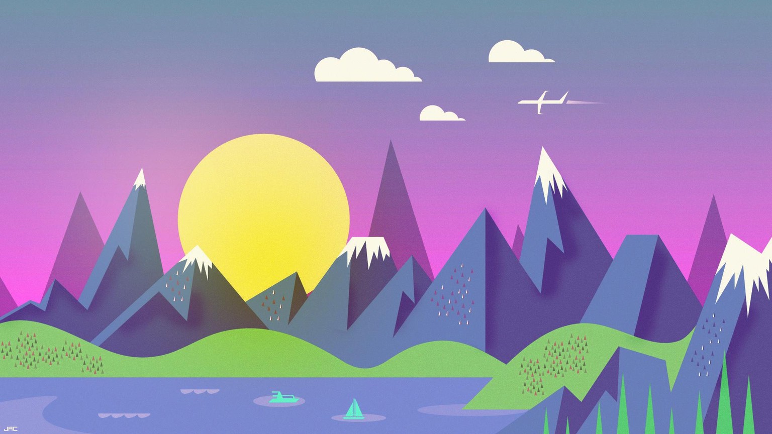 Google Now Inspired Wallpaper - image 2 - student project