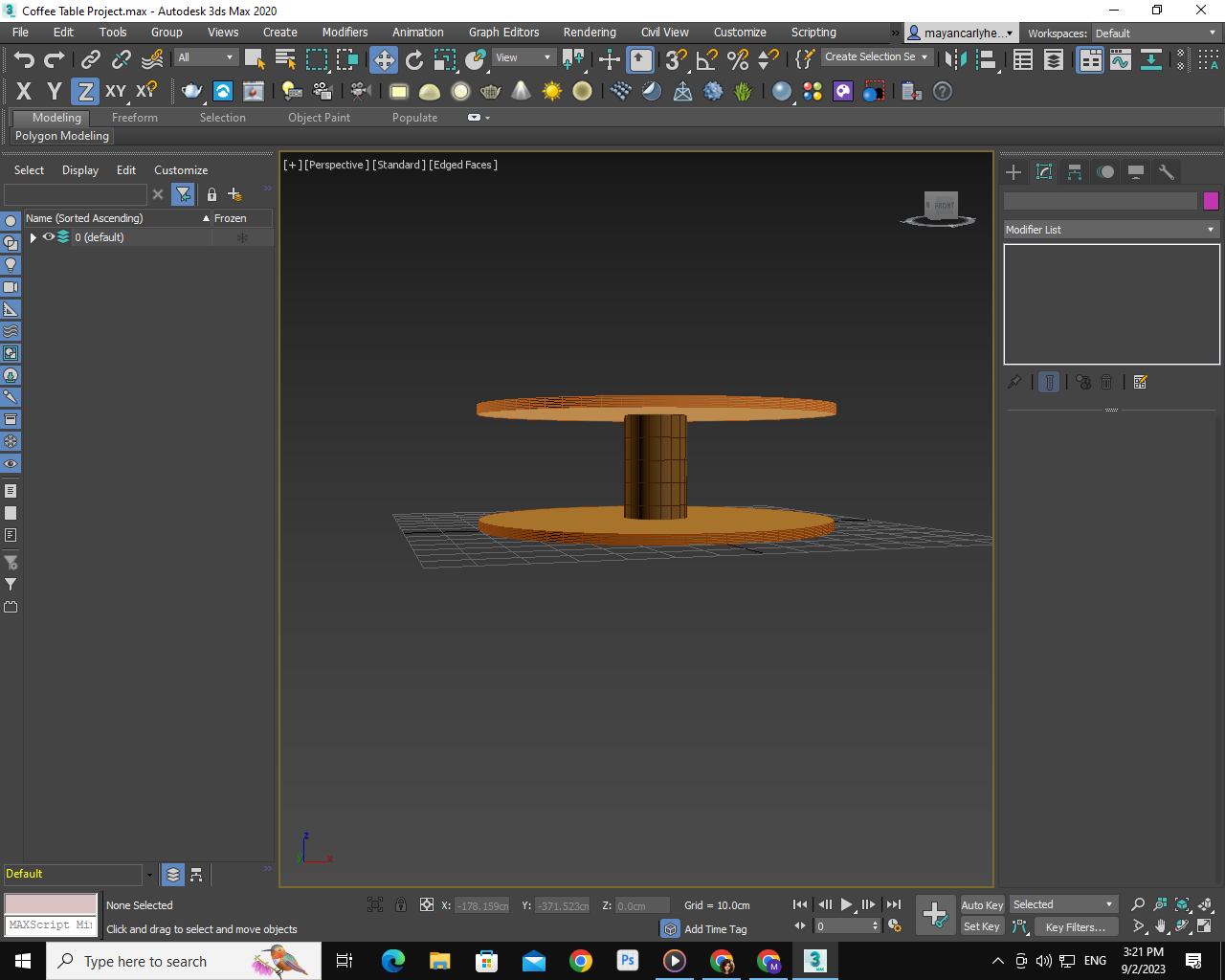 Coffee Table Project By Eng/Maria Elsayed Mahmoud - image 1 - student project