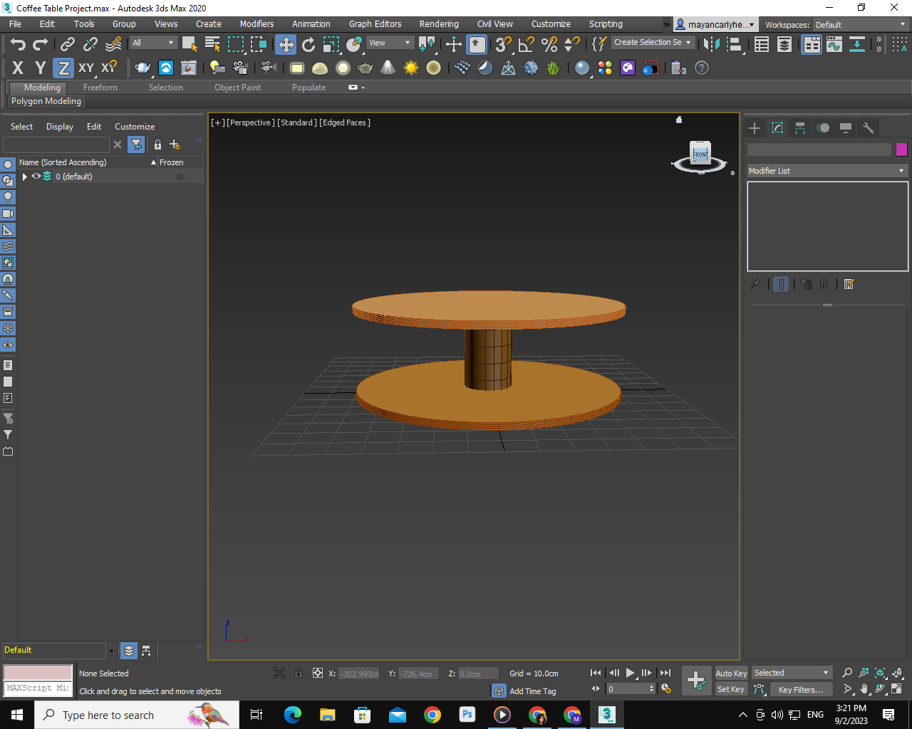 Coffee Table Project By Eng/Maria Elsayed Mahmoud - image 2 - student project