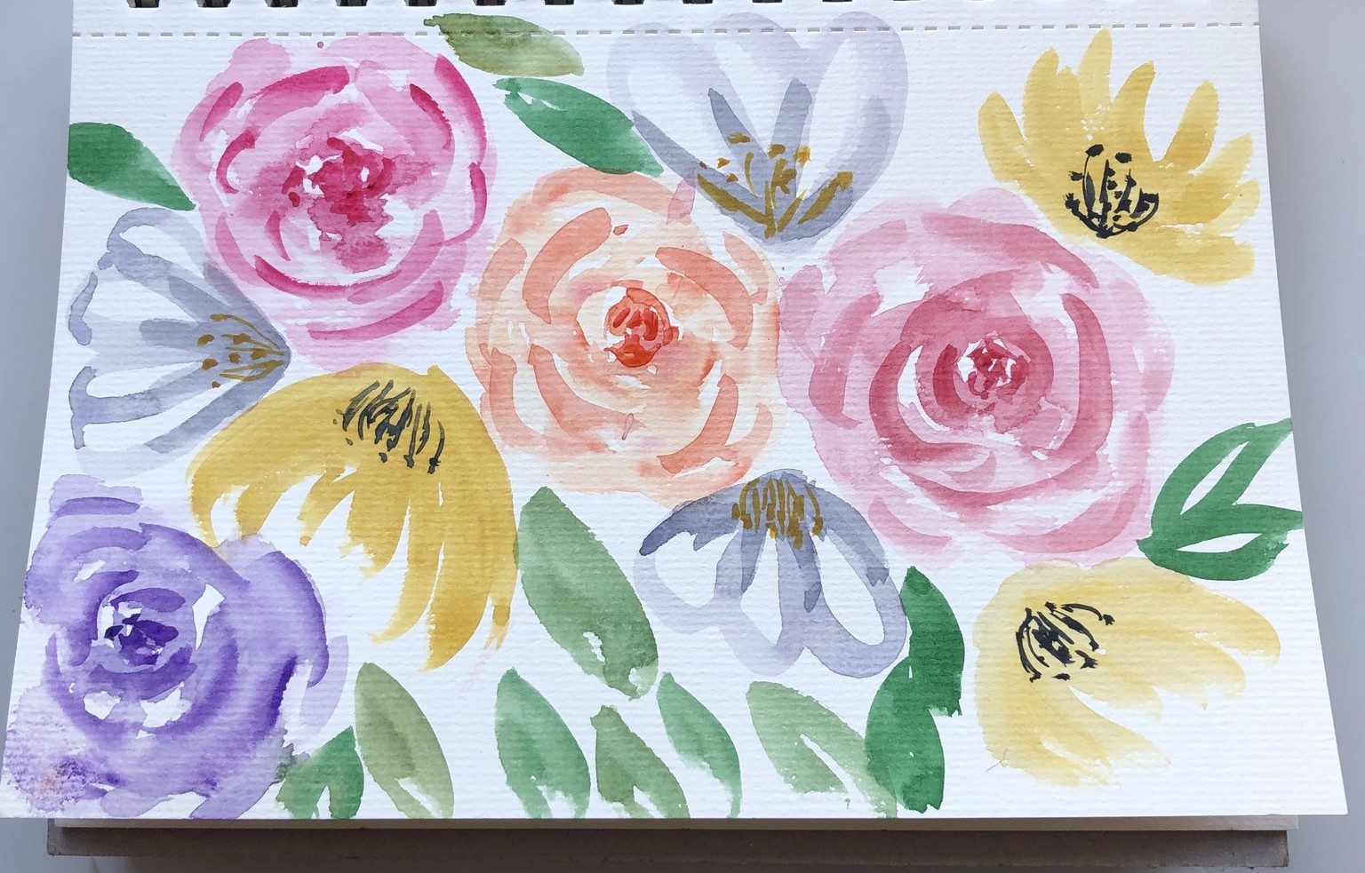 Iffy composition, but ok flowers - image 1 - student project