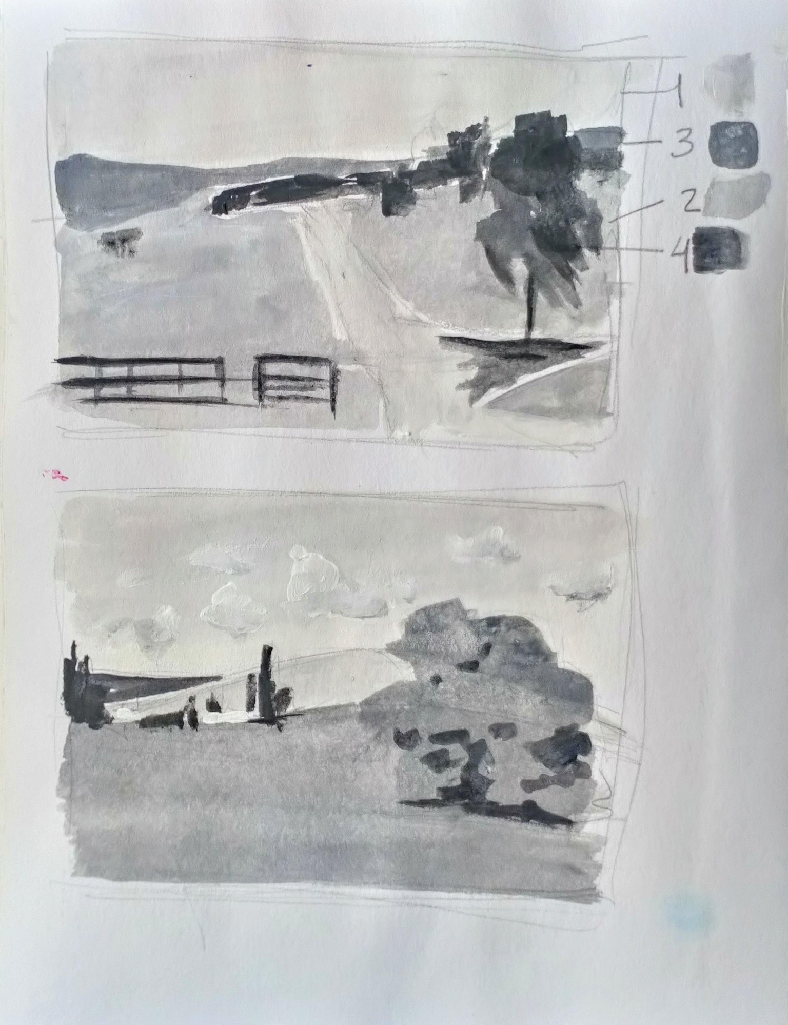 Landscape Painting Fundamentals Course - image 7 - student project
