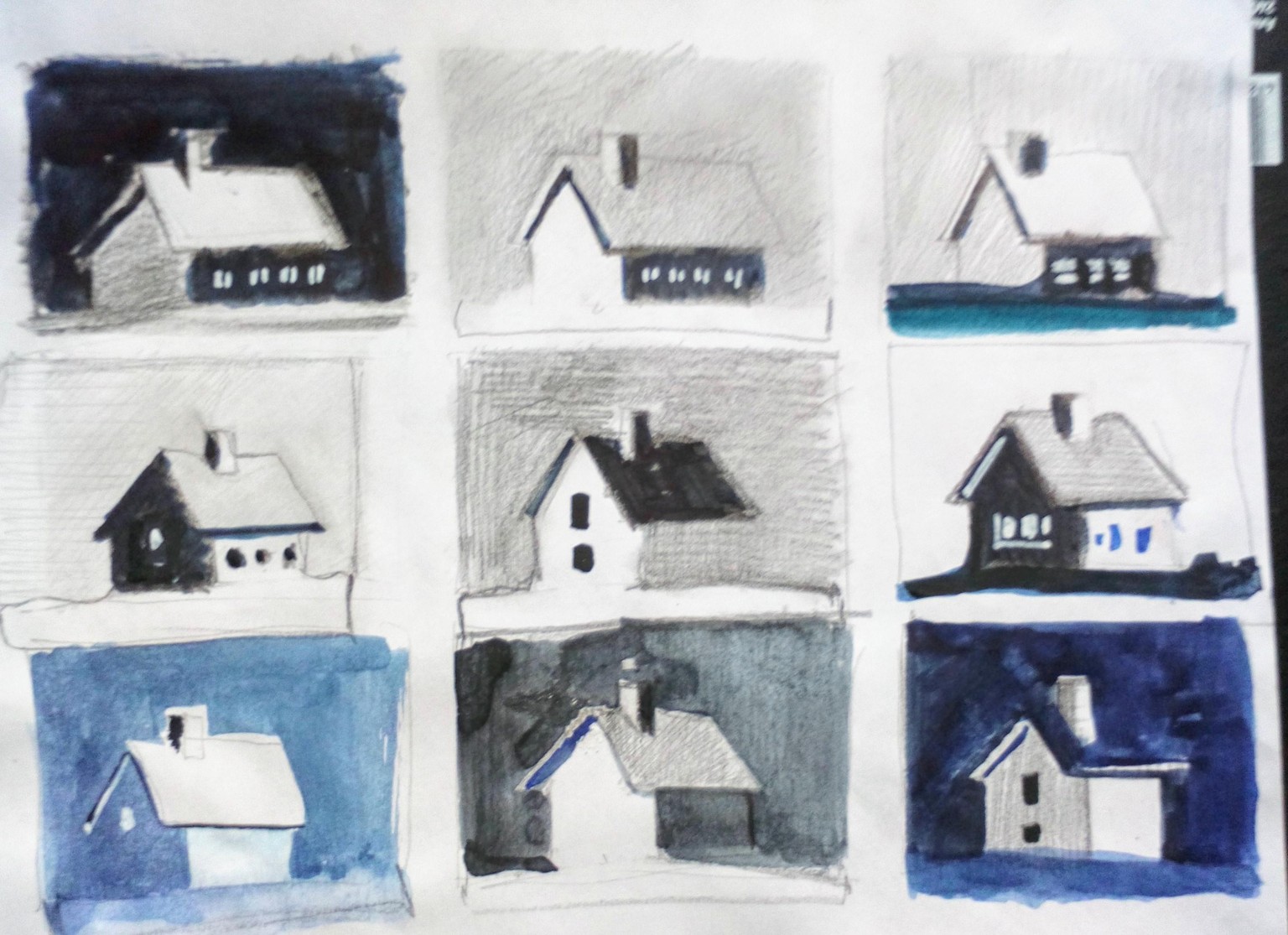 Landscape Painting Fundamentals Course - image 4 - student project