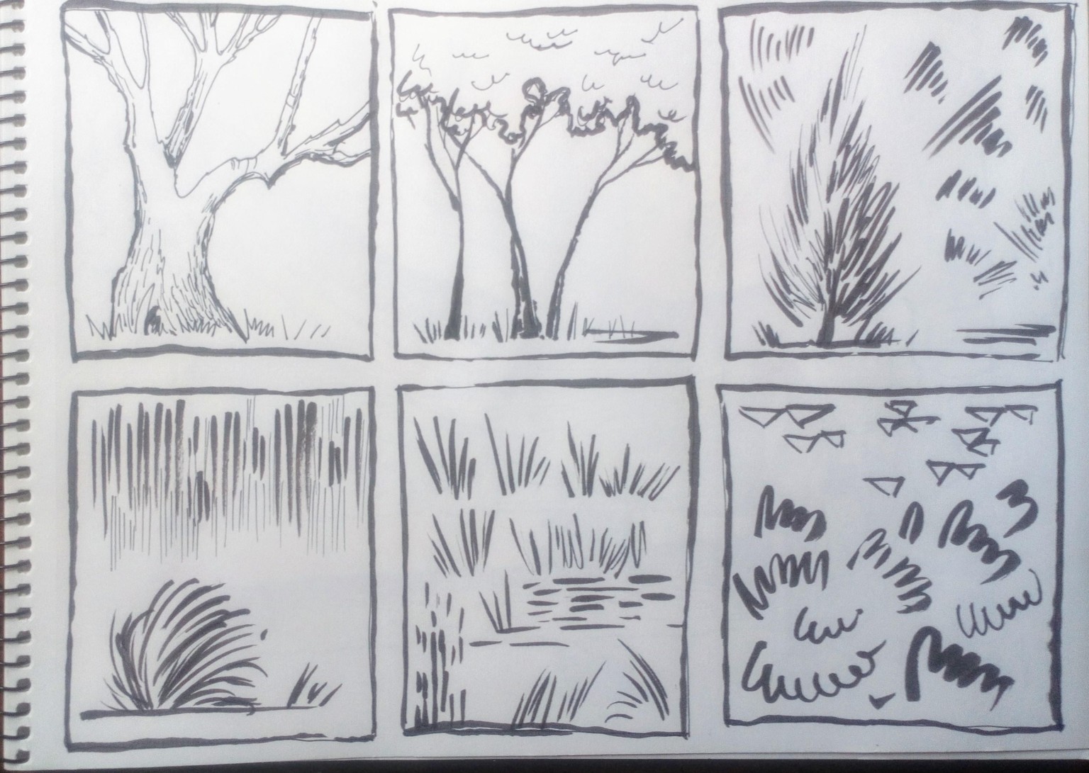Greenery in Urban Sketching - image 4 - student project