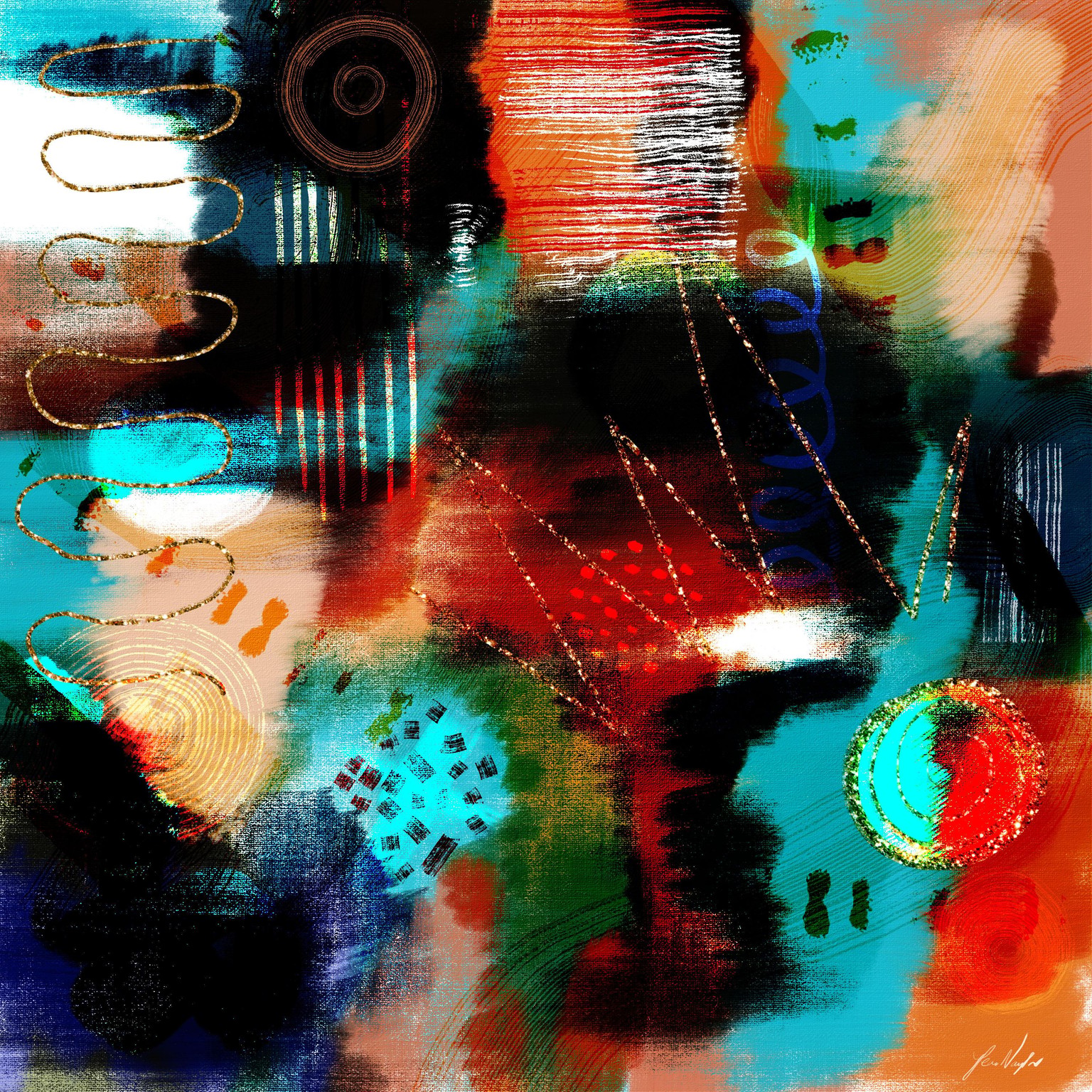 Abstract art - image 1 - student project