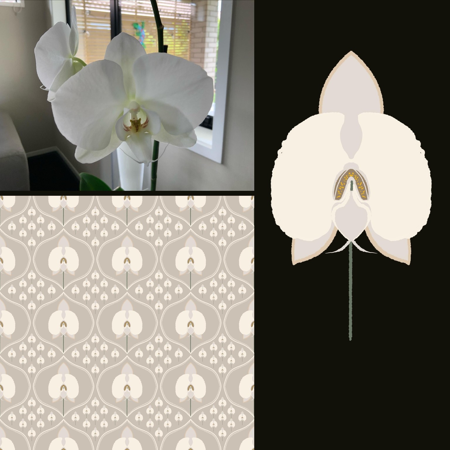 Wallpaper design - image 1 - student project
