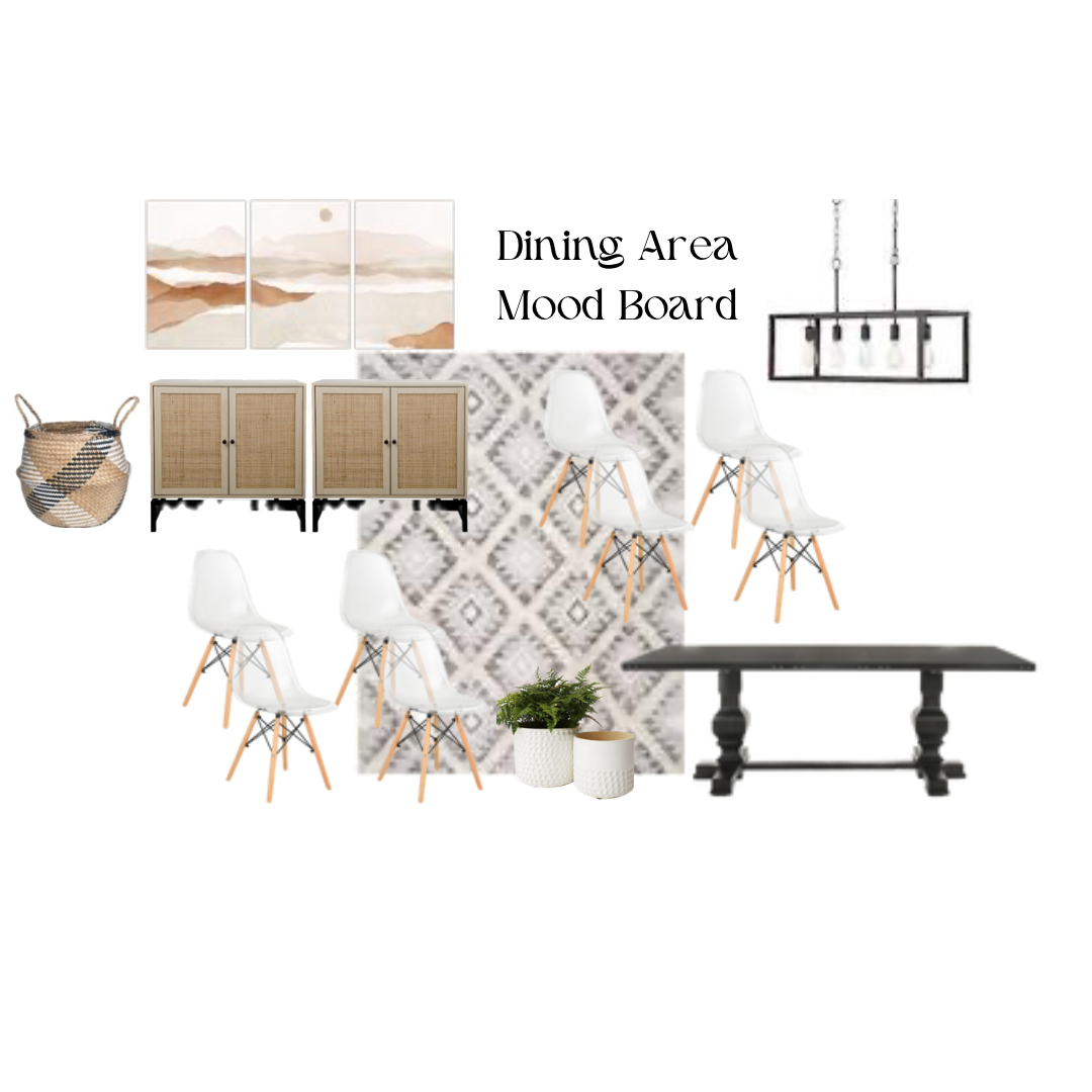 Mood Board for Dining & Living Room - image 1 - student project