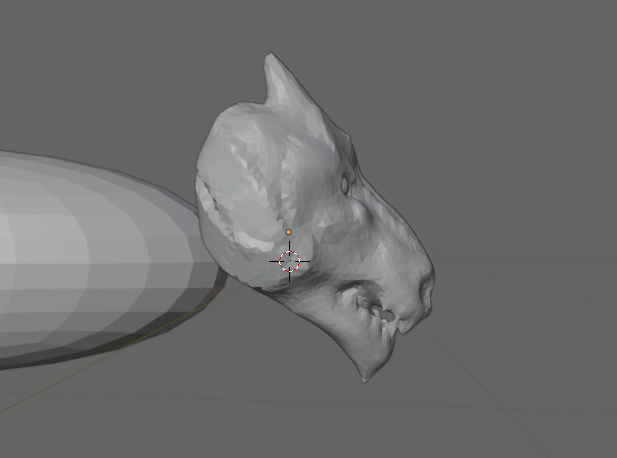 My dragon/lion head. - image 3 - student project