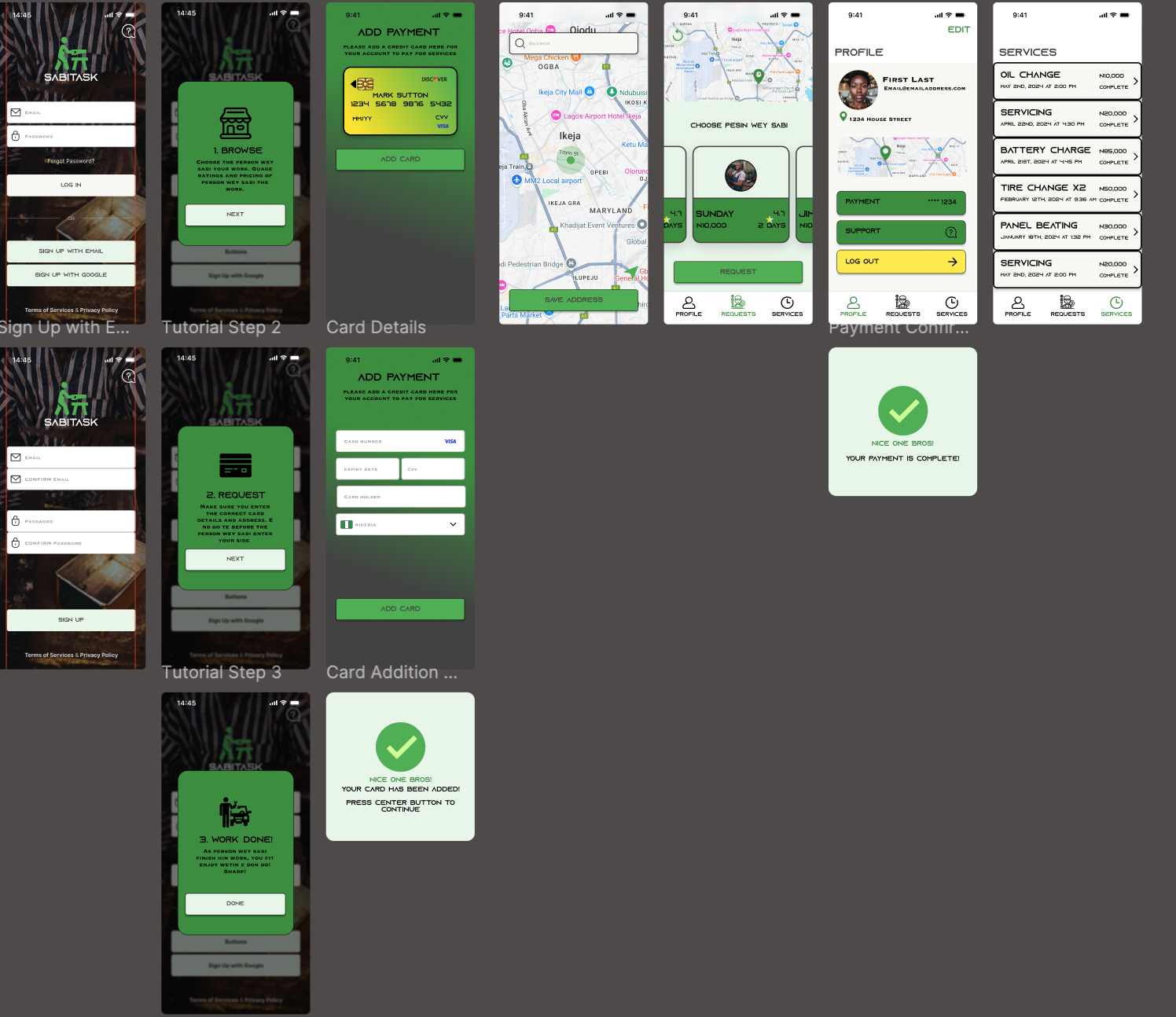 SabiTask - App for Artisans - image 1 - student project