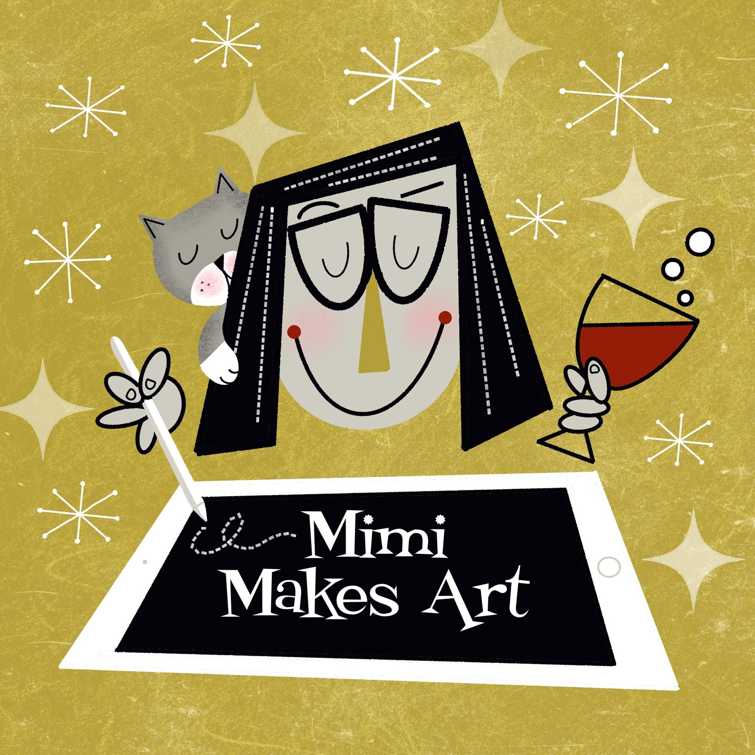 Mid Century Style Character - image 1 - student project