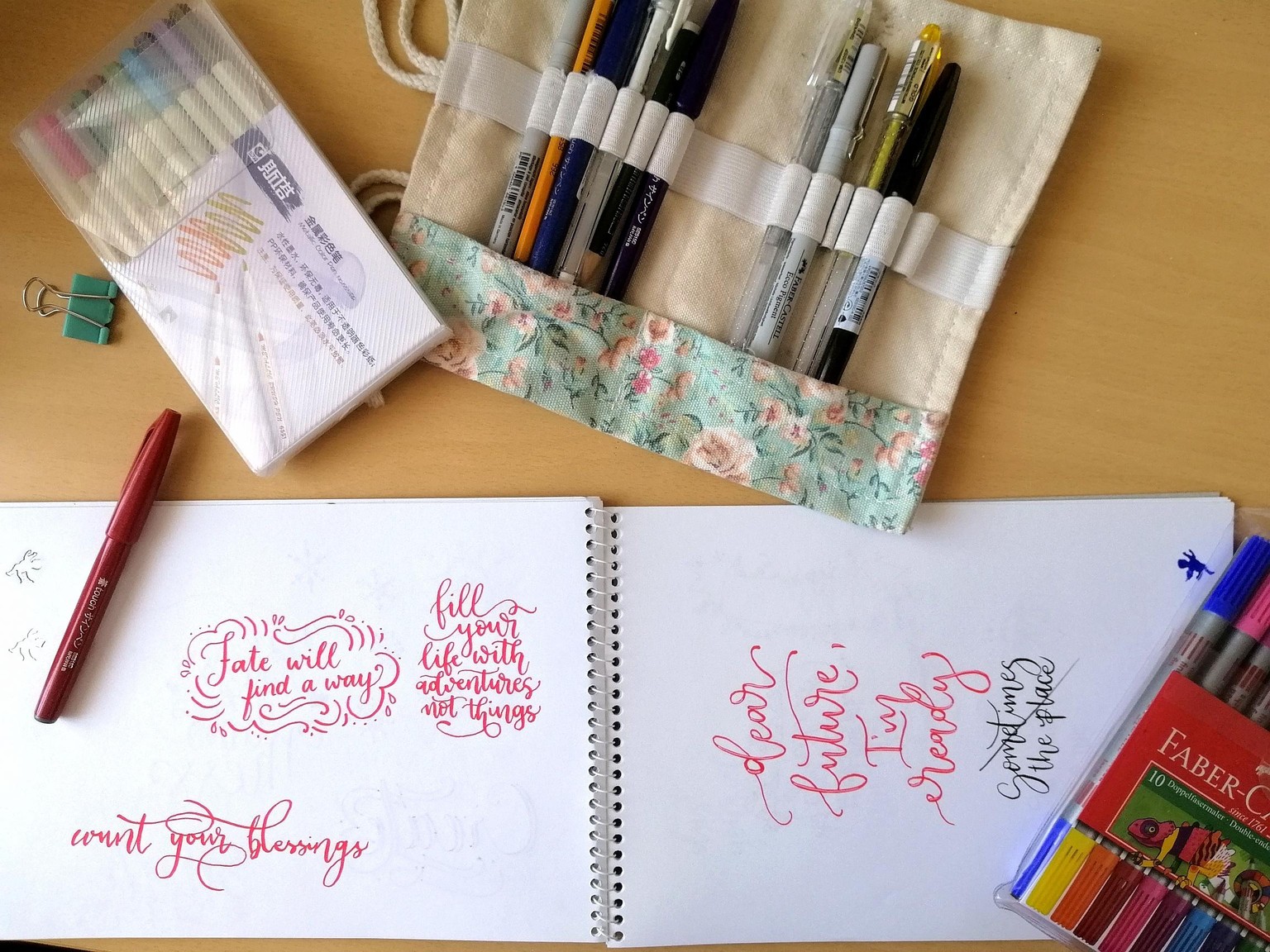 Hand lettering - image 1 - student project