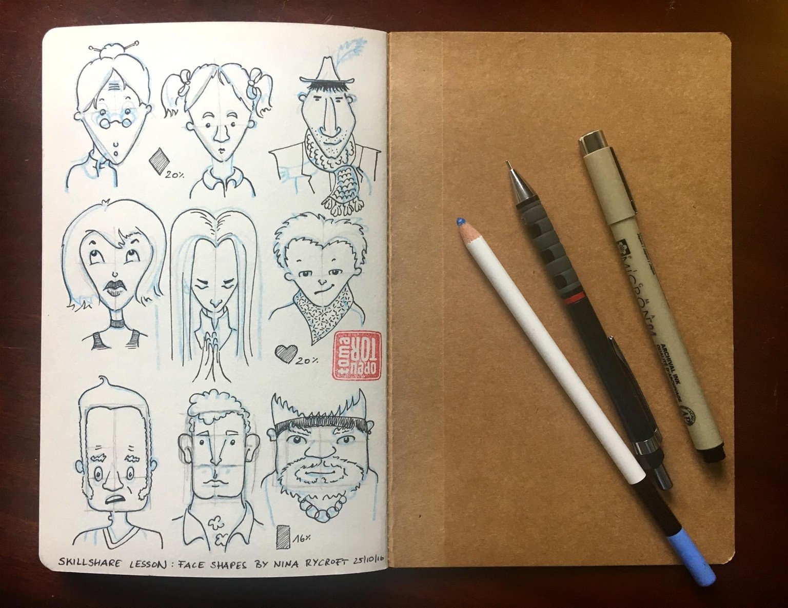 Face Shapes Studies - image 1 - student project