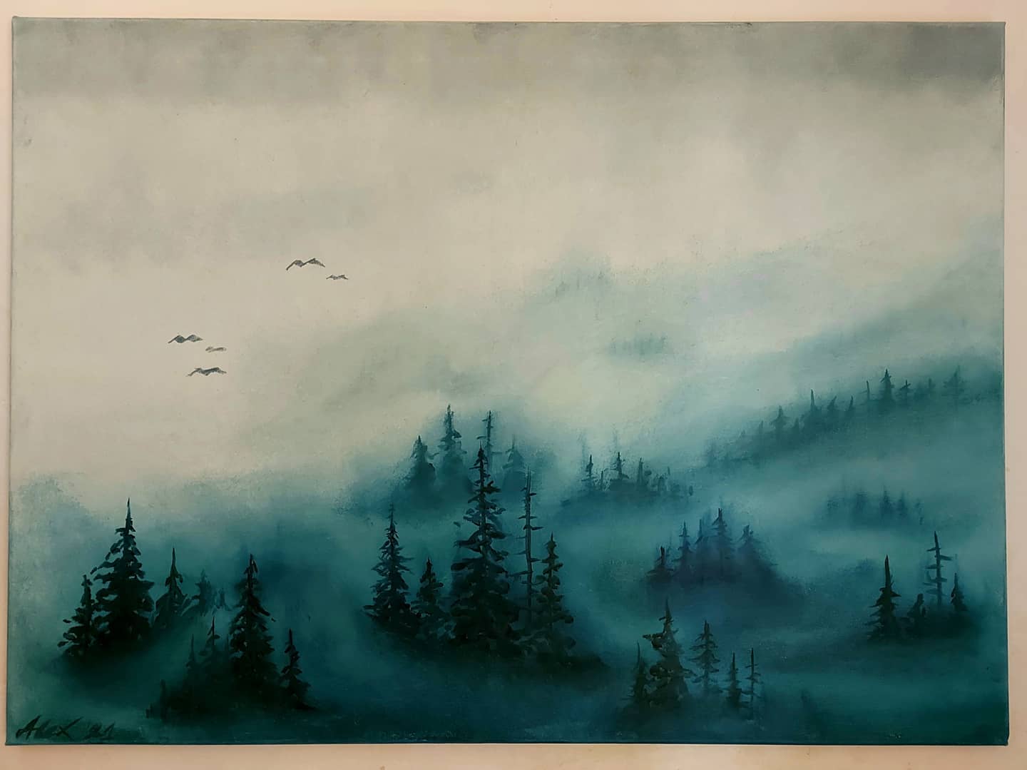 Misty forest - image 1 - student project