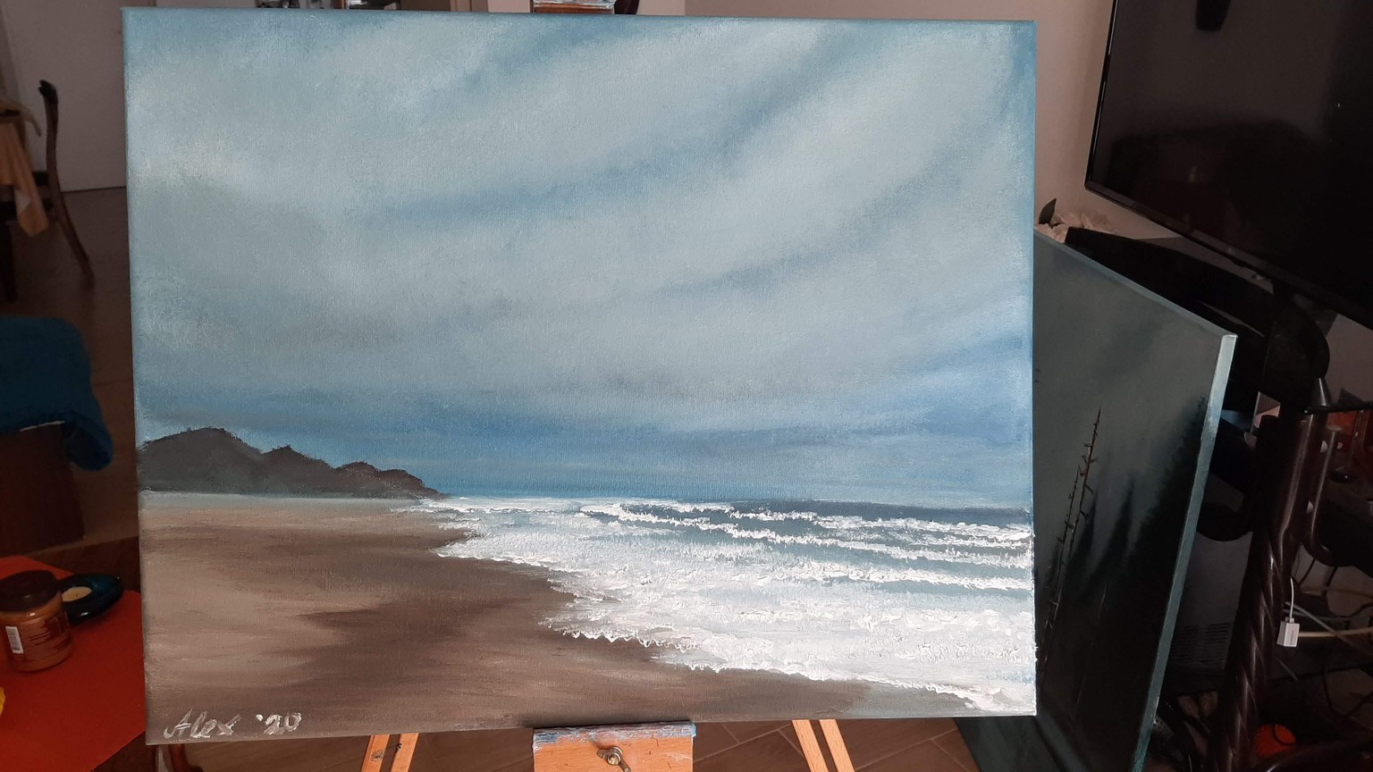 Cloudy Beach - image 1 - student project