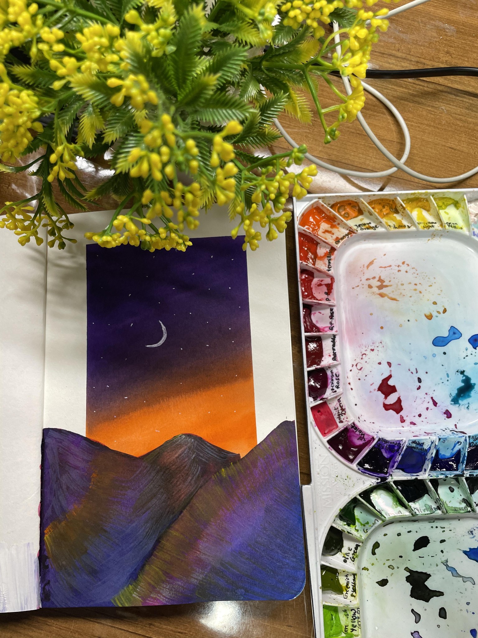 Abstract Mountains - image 1 - student project