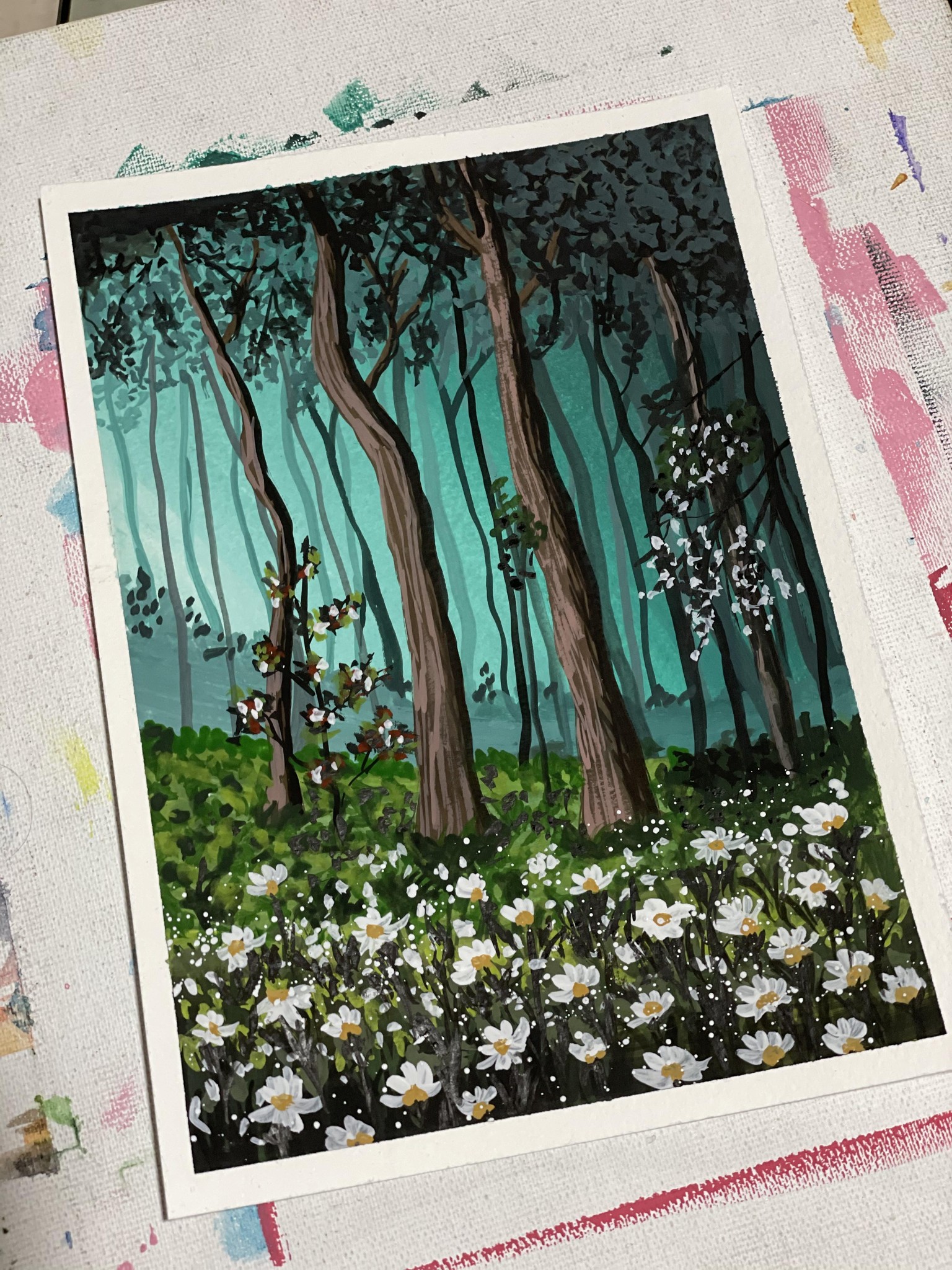 Misty Forest with Shanan - image 1 - student project