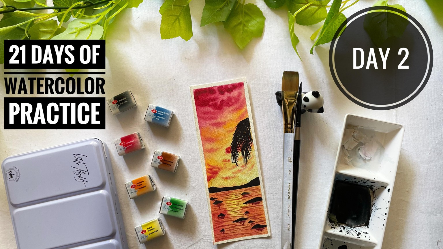 21 Days of Watercolor Practice- Develop a Daily Habit - image 2 - student project