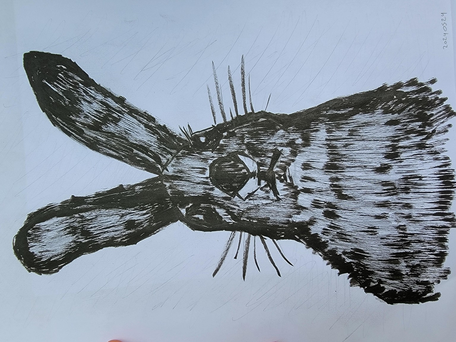 I see that the ears are definitely off - image 1 - student project