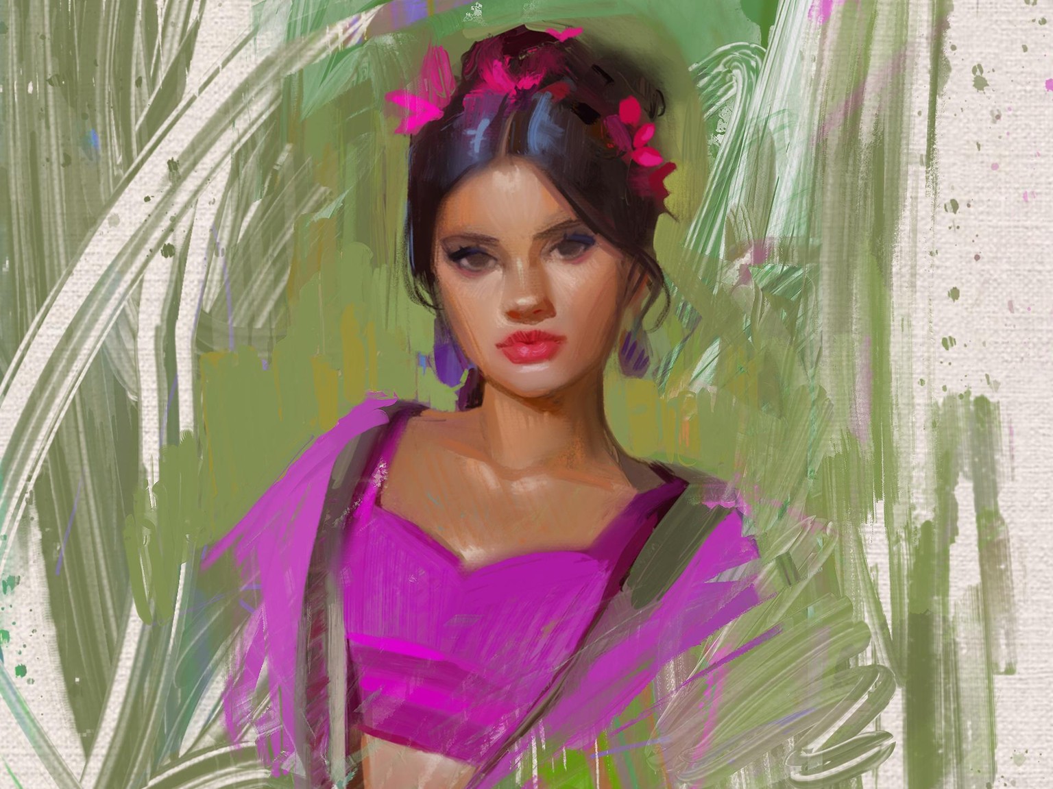 Portrait Drawings and Paintings - image 1 - student project