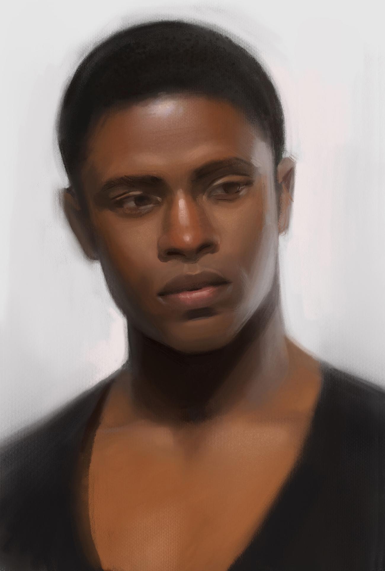 Portrait Drawings and Paintings - image 6 - student project