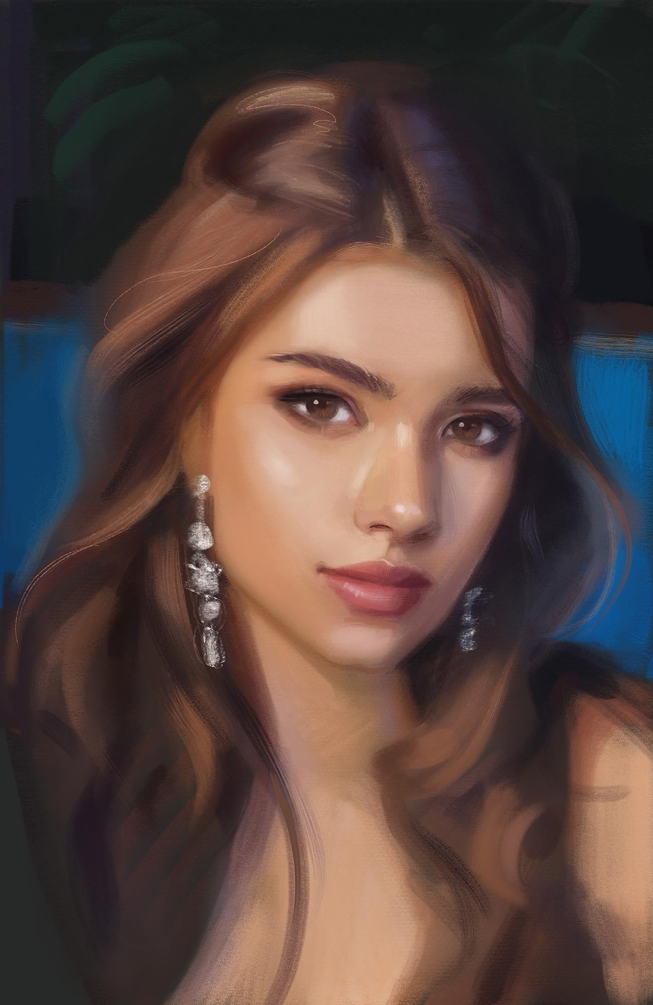 Portrait Drawings and Paintings - image 4 - student project