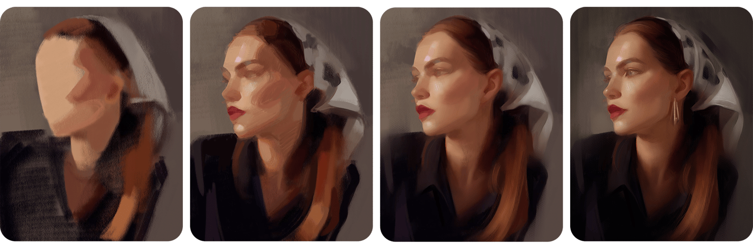 Portrait Painting - image 1 - student project