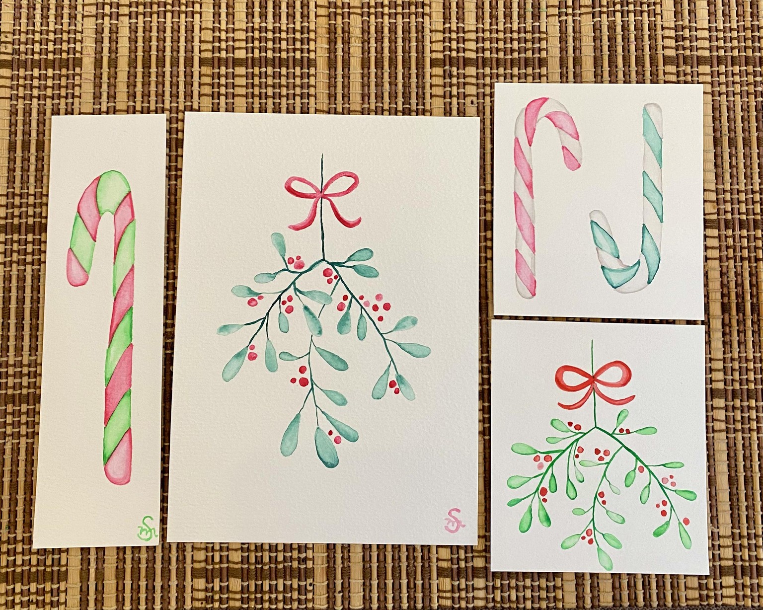 MMS- Mistletoe and Candy Canes - image 1 - student project