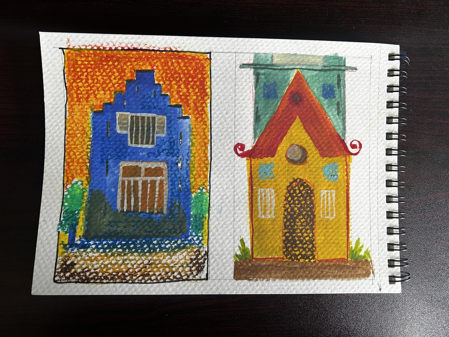 Gouache Experiments - image 1 - student project