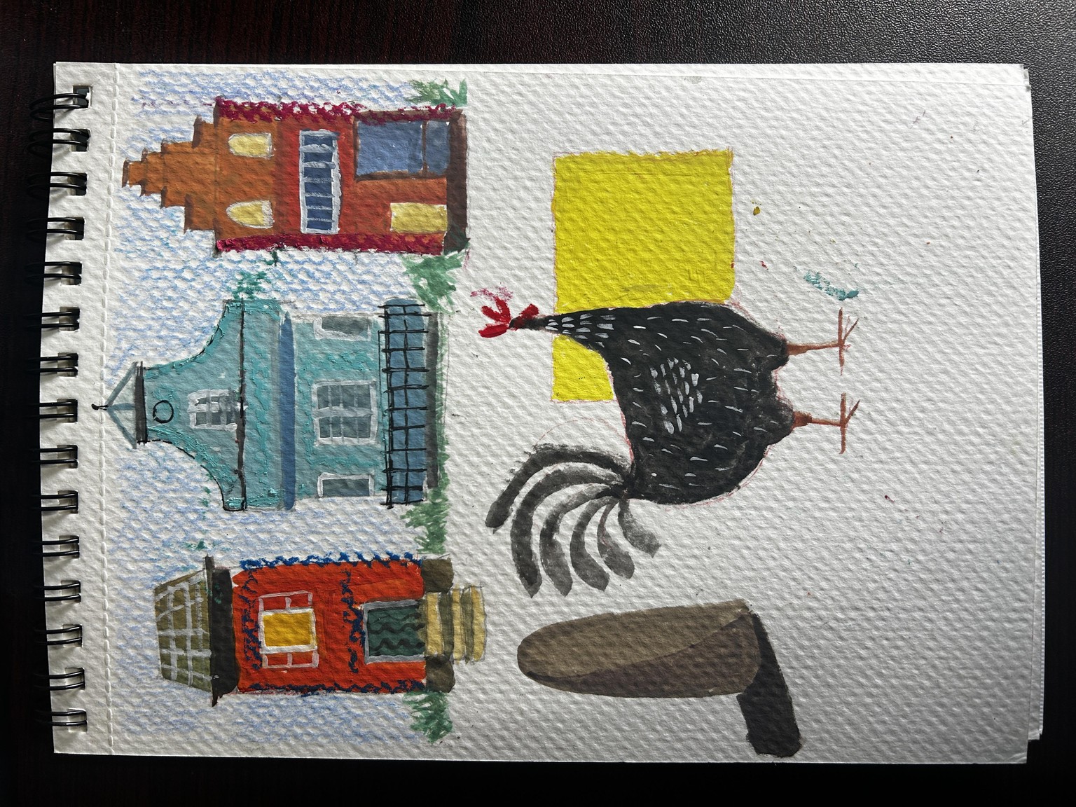 Gouache Experiments - image 2 - student project