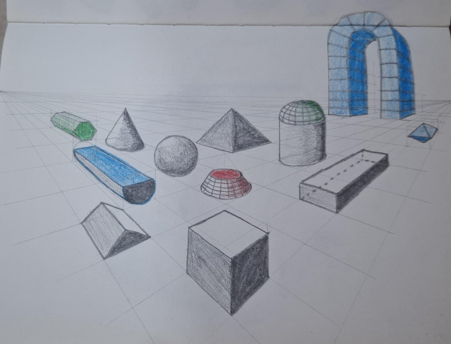Perspective Drawing & Sketching Final Project - image 2 - student project