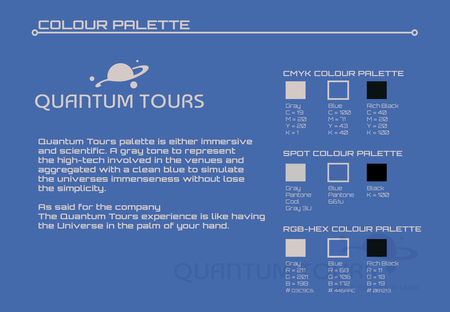 Quantum Tours Logo Project - image 23 - student project