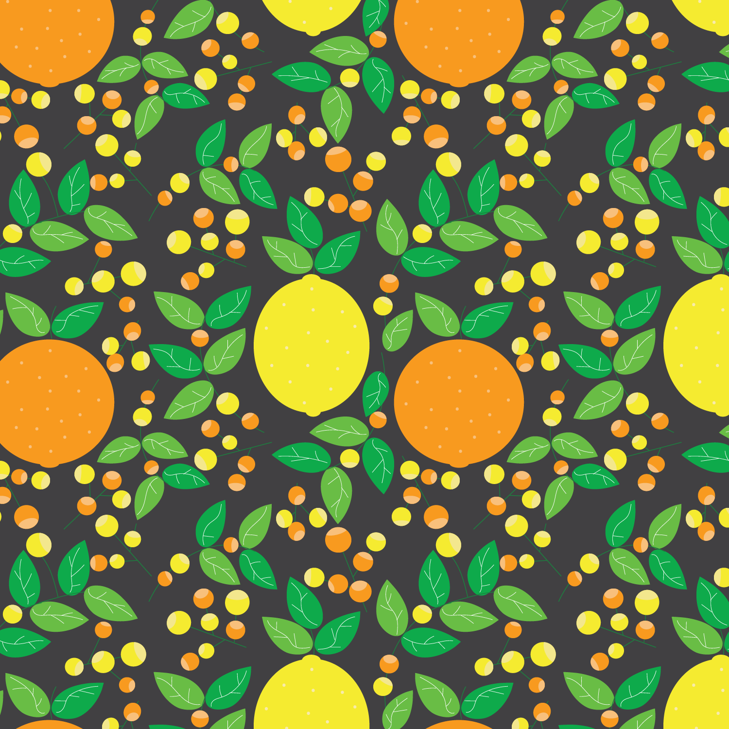 Citrus and Flowers - image 2 - student project