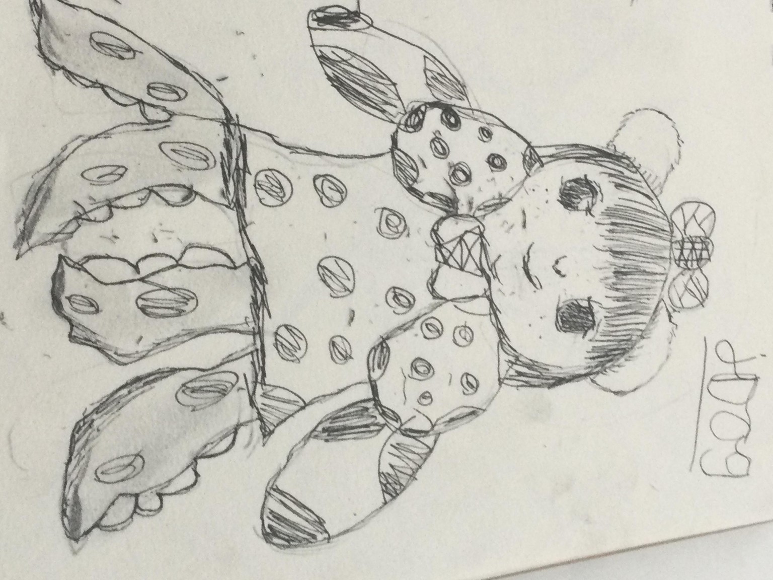 Bear squid girl - image 1 - student project