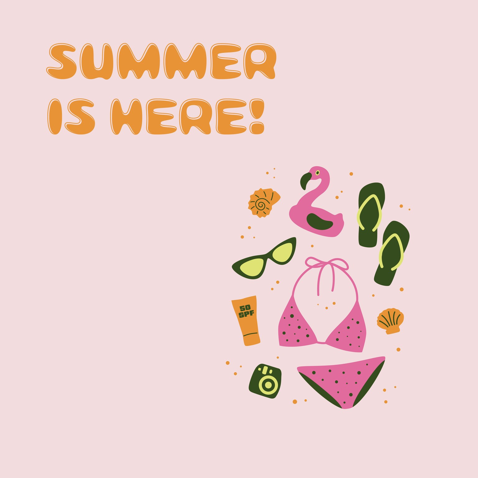 Summer vibe animation - image 1 - student project
