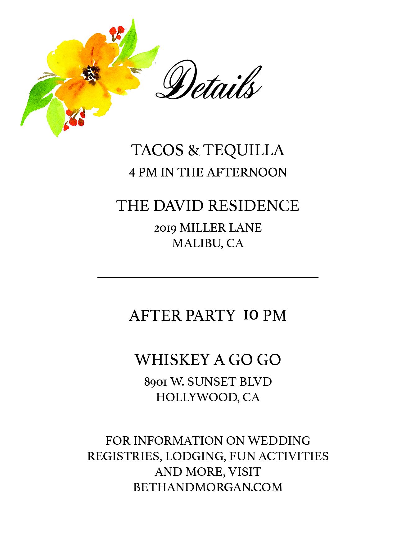 Wedding Invitation - image 3 - student project